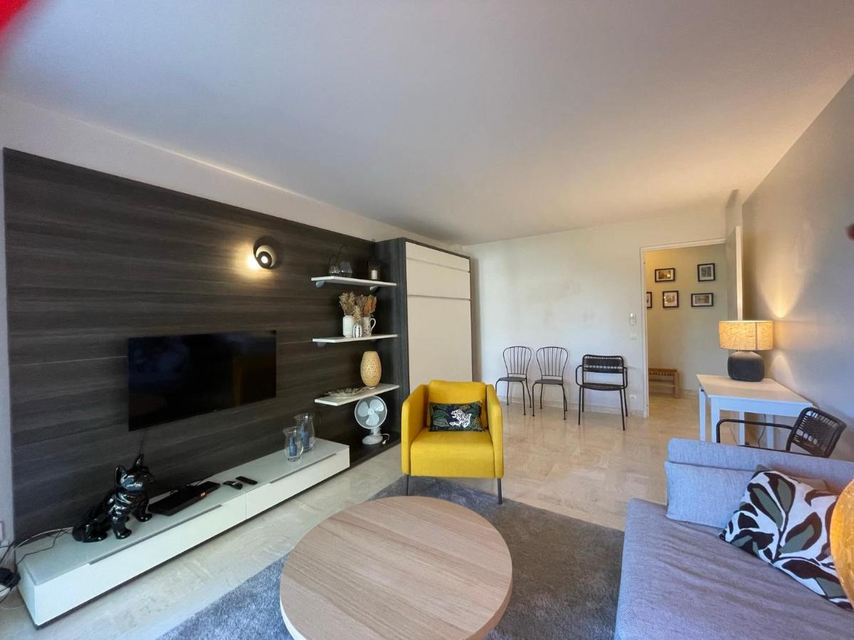 קאן C012-Appartement Confortable Avec Piscine, Tennis Et Grand Parc מראה חיצוני תמונה